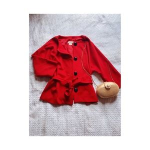 Michael Kors Ruby Red Day Jacket